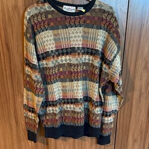 Men's Multicolor Crewneck Sweater